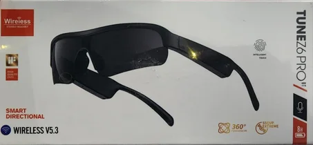 نظارات شمسية بلوتوث مع سماعة رأس مدمجة