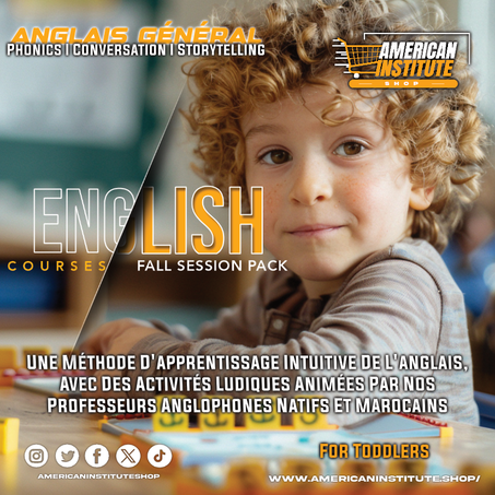 English courses for toddlers - Fall