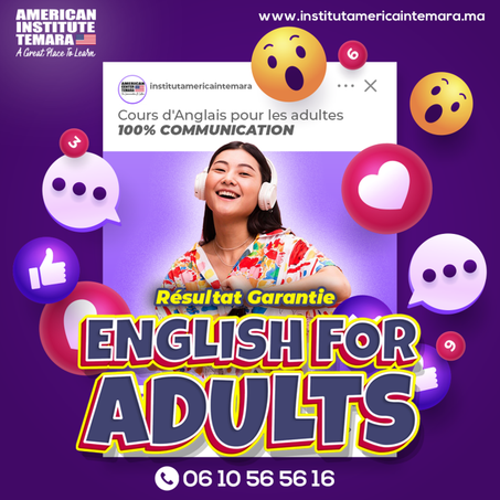 ENGLISH FOR ADULTS