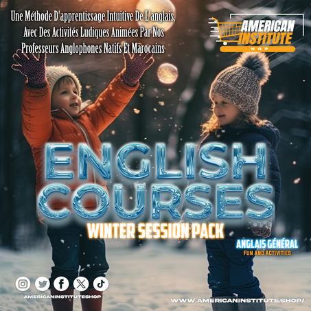 English courses for Kids - Winter