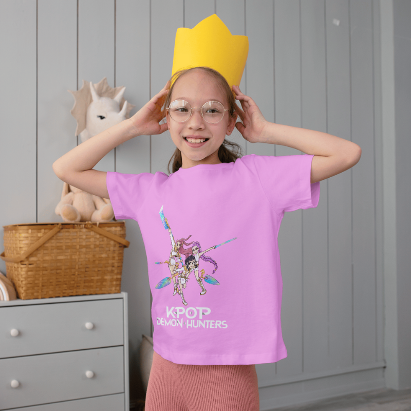 T-shirt Kpop démon hunters