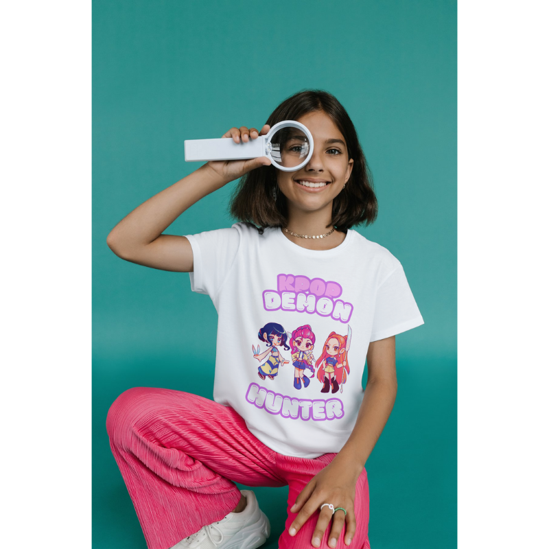 T-shirt Kpop démon hunters