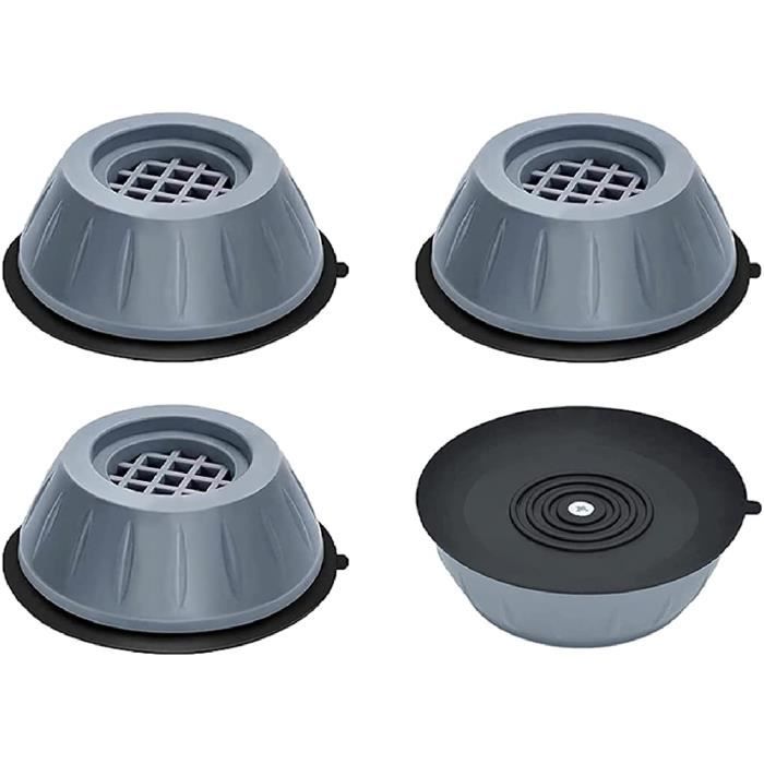 Patins anti-vibration & anti-bruit – 4 Pièces