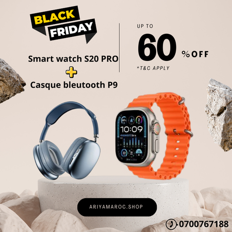 ساعة ذكية ـ كاسك بلوتوث