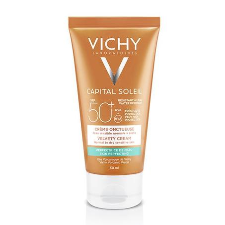 Vichy Capital Soleil Crème Onctueuse SPF50+ Peau Sensible Normale à Sèche | 50ml