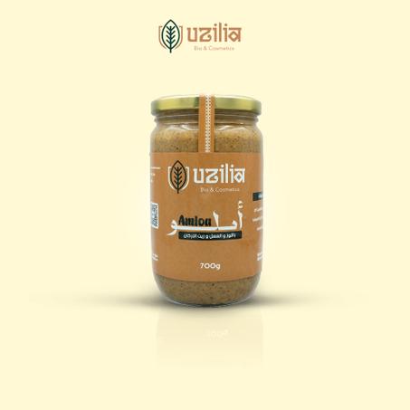 أملو باللوز والعسل الحر