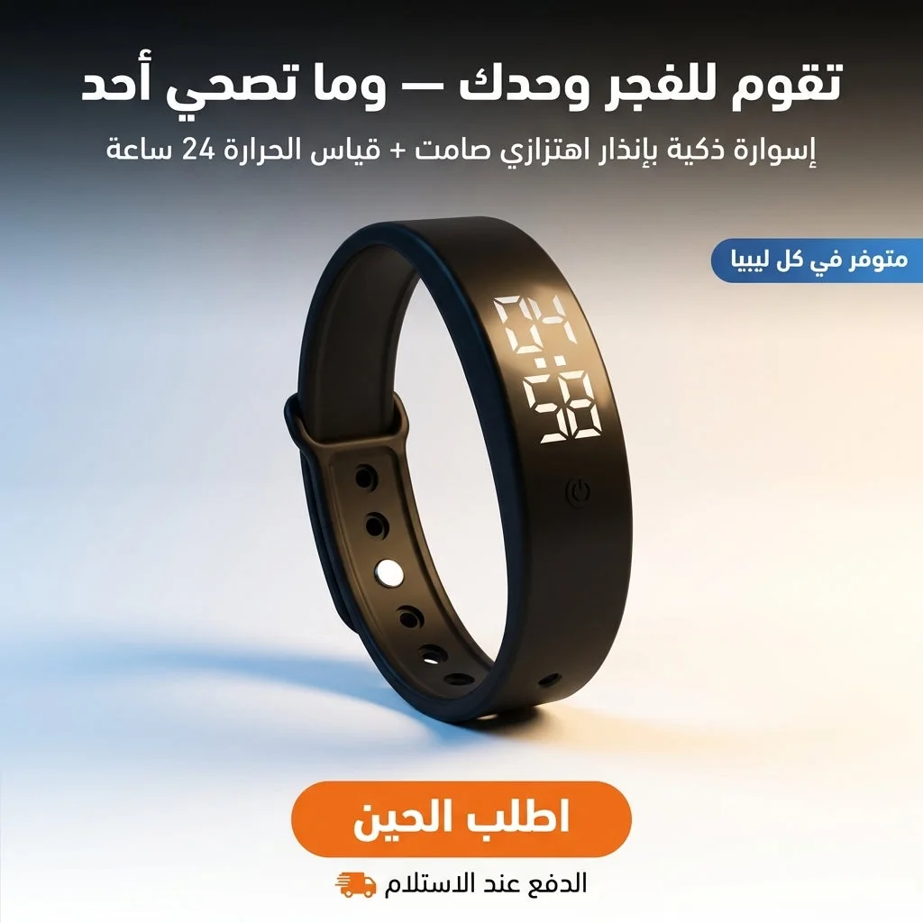 السوار الذكي المنبّه بالاهتزاز