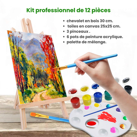 Kit professionnel de 12 pièces