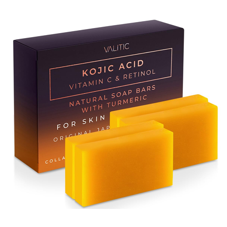 قوالب صابون حمض الكوجيك وفيتامين C