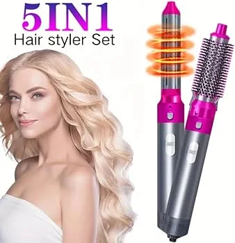 فرشاة تصفيف متعددة الوظائف 5×1