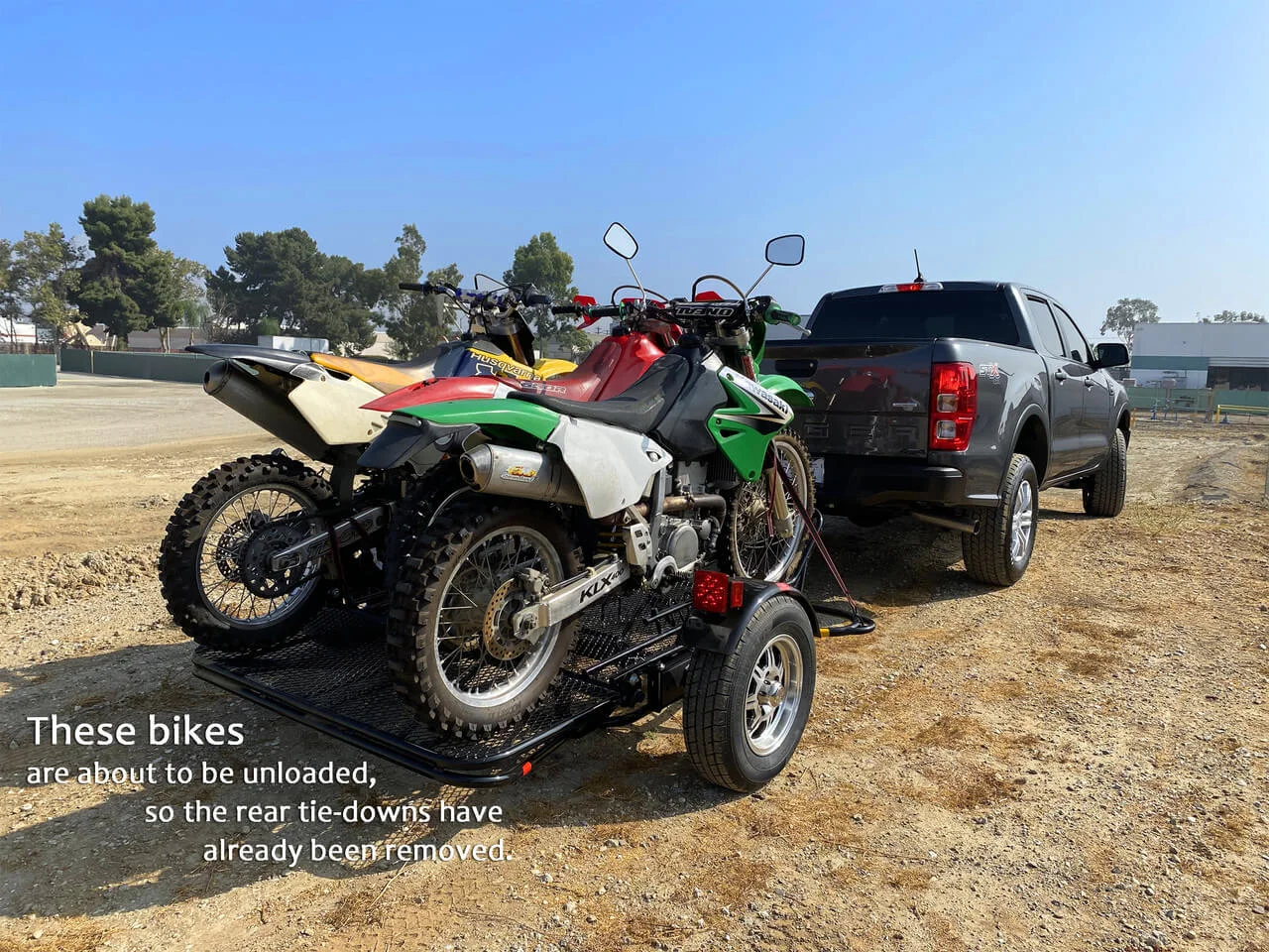 Freestyle Motorcycle Trailer – Versatile Folding