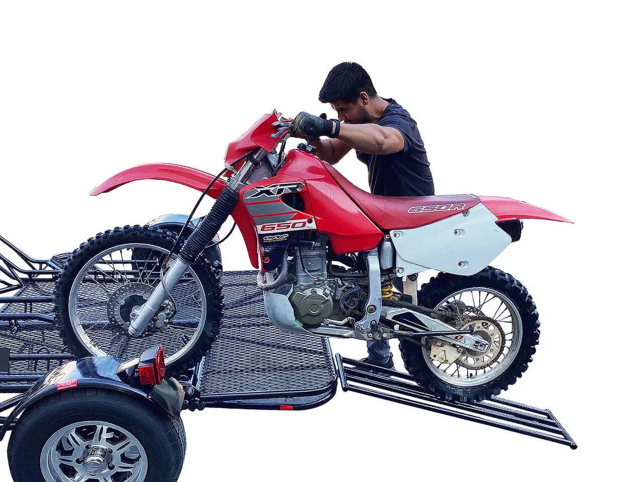 Freestyle Motorcycle Trailer – Versatile Folding