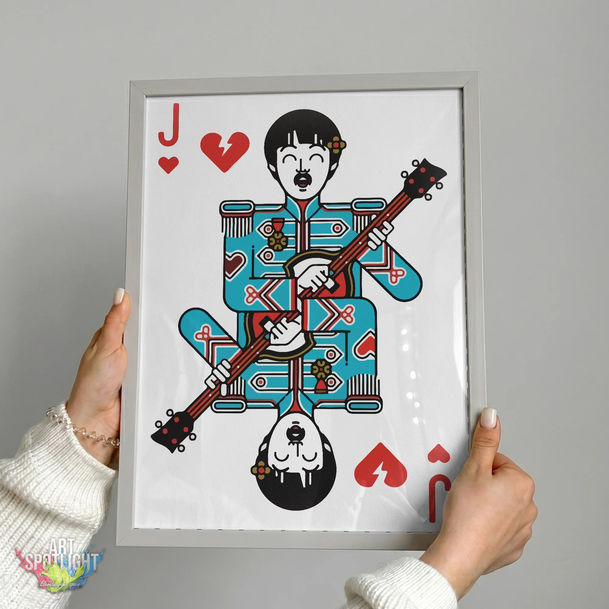 PAUL MCCARTNEY PLAYING CARD