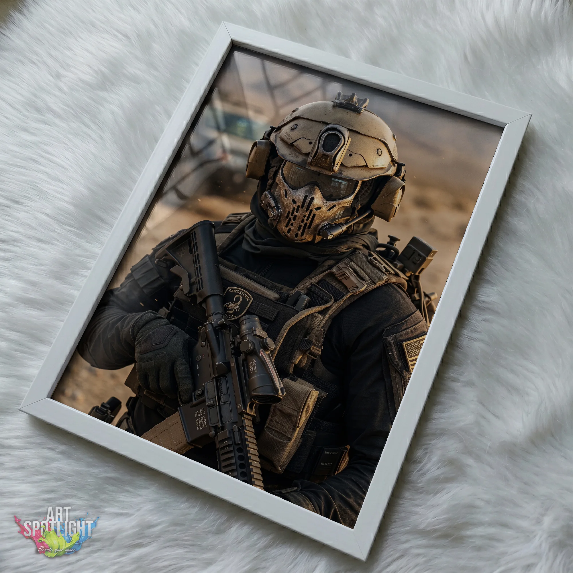 FUTURISTIC TACTICAL SOLDIER