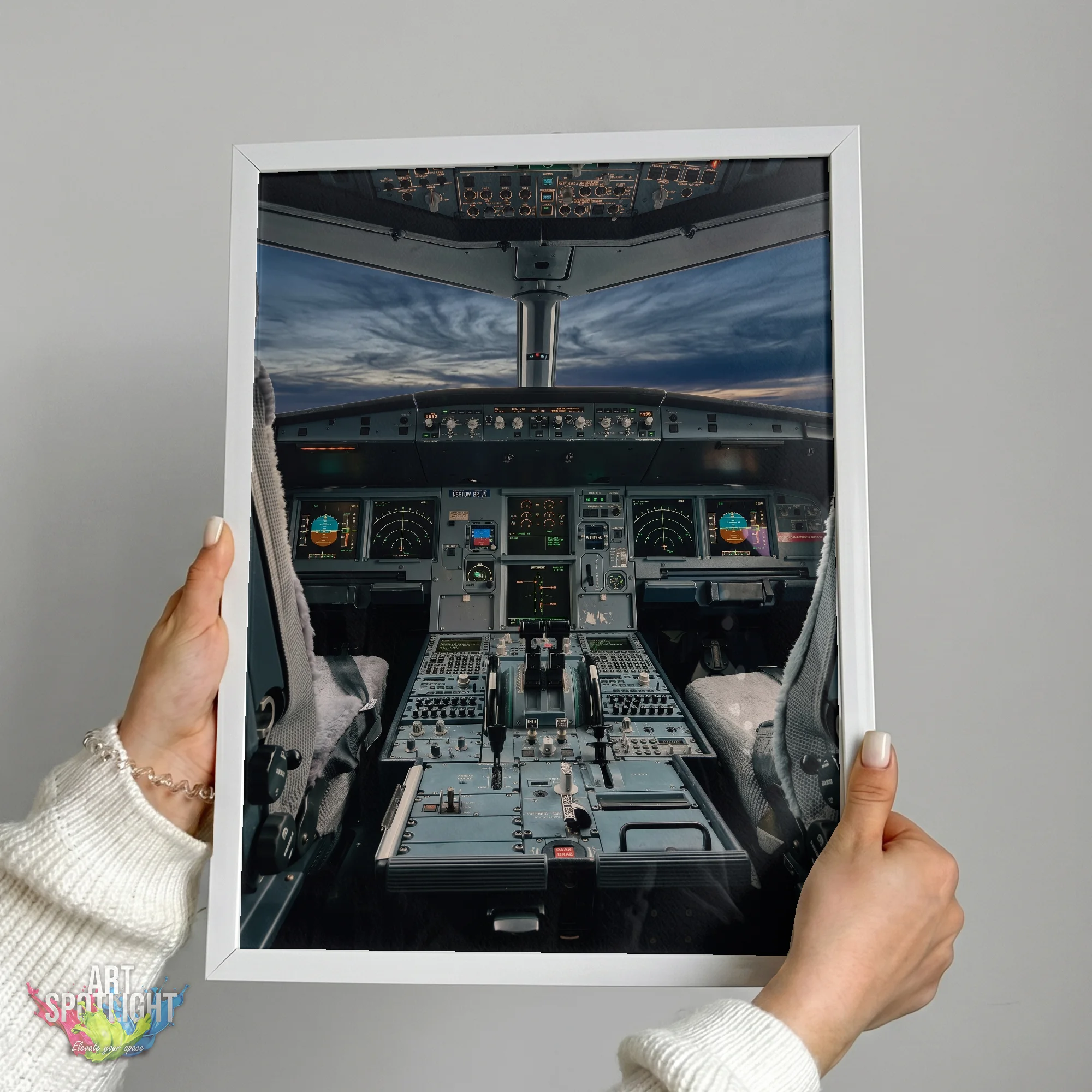 AIRBUS FLIGHT DECK