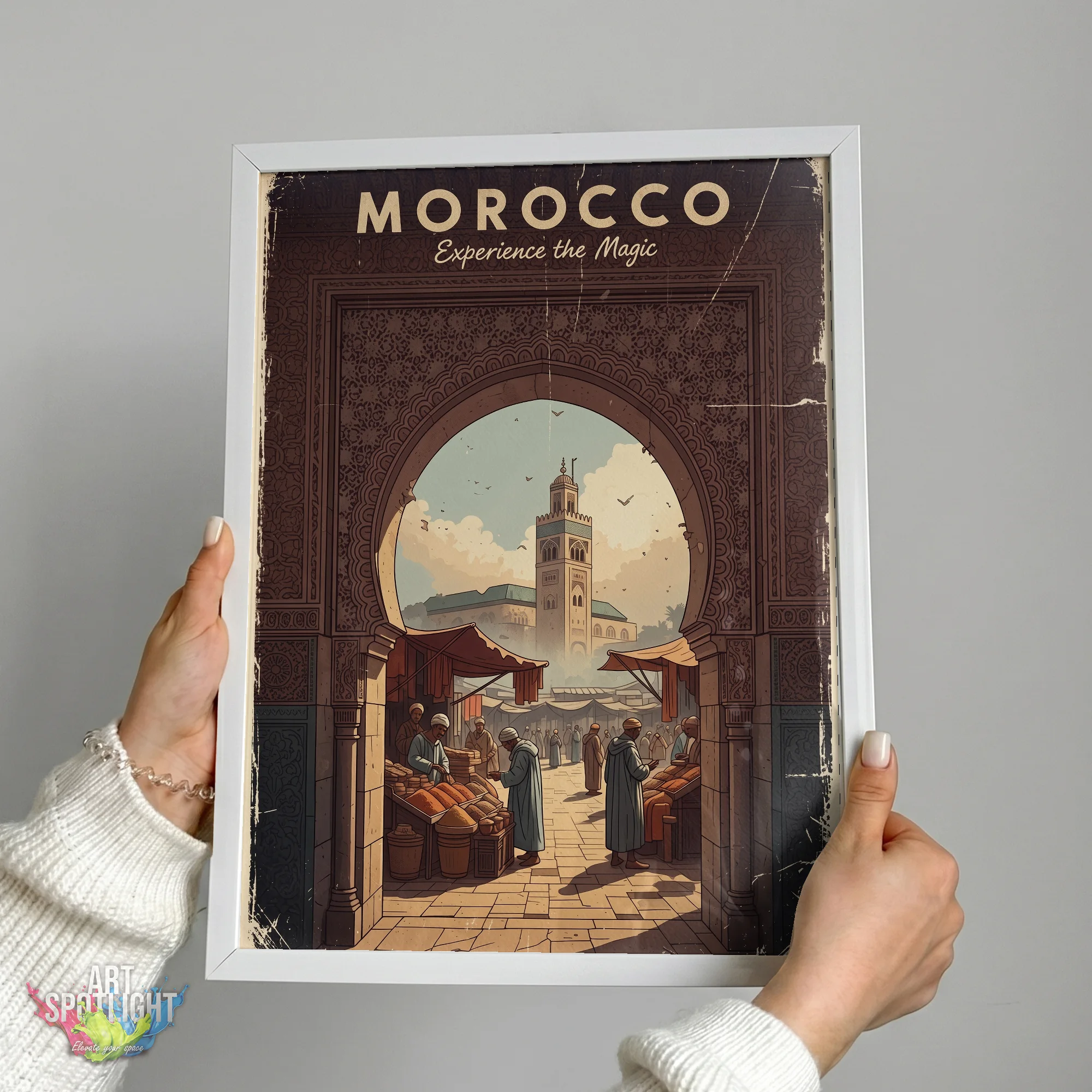 MOROCCAN MEDINA MARKET