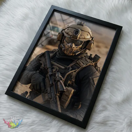 FUTURISTIC TACTICAL SOLDIER