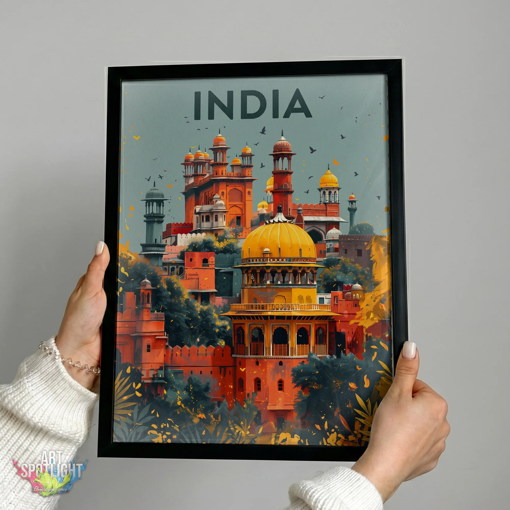 INDIA COLORFUL PALACES