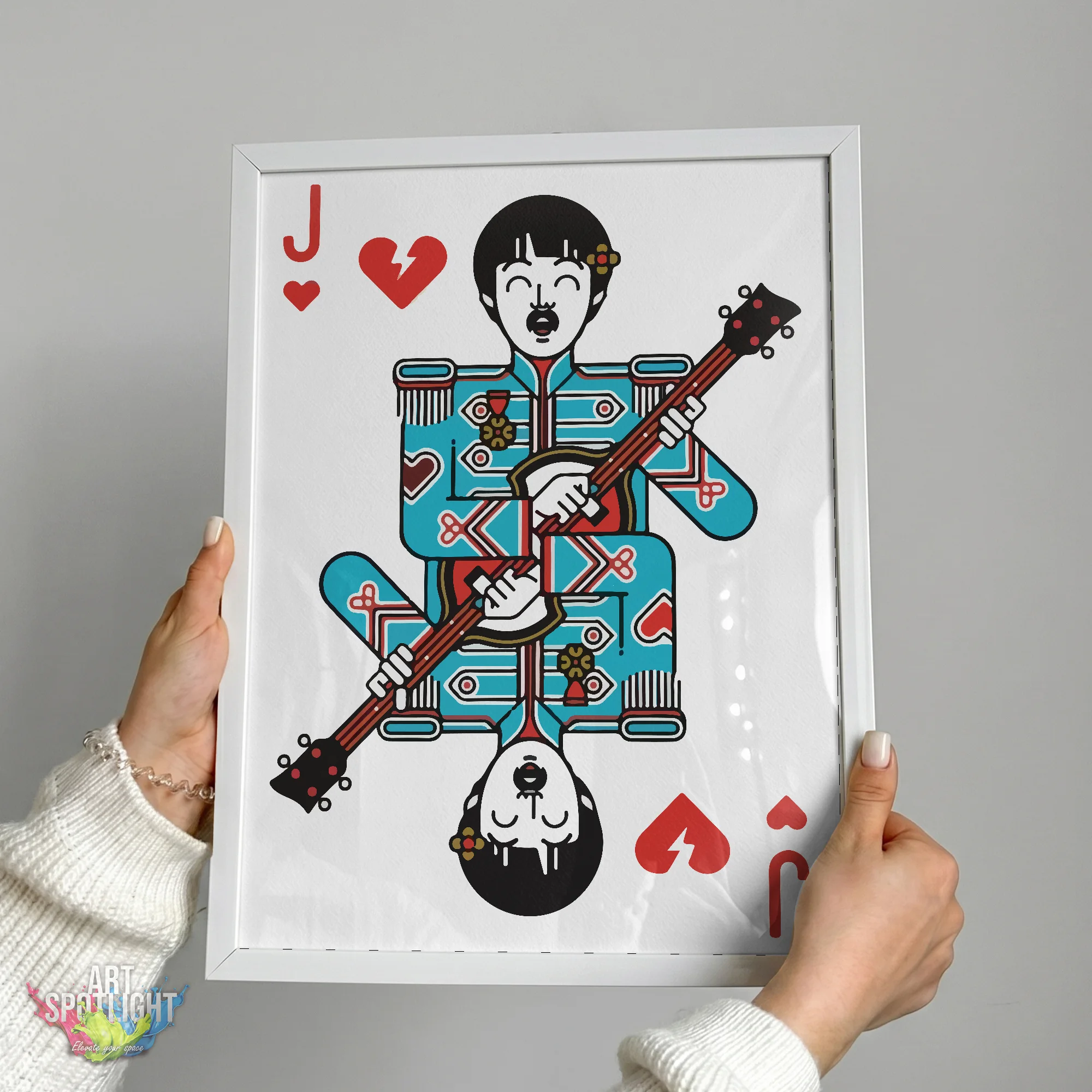 PAUL MCCARTNEY PLAYING CARD
