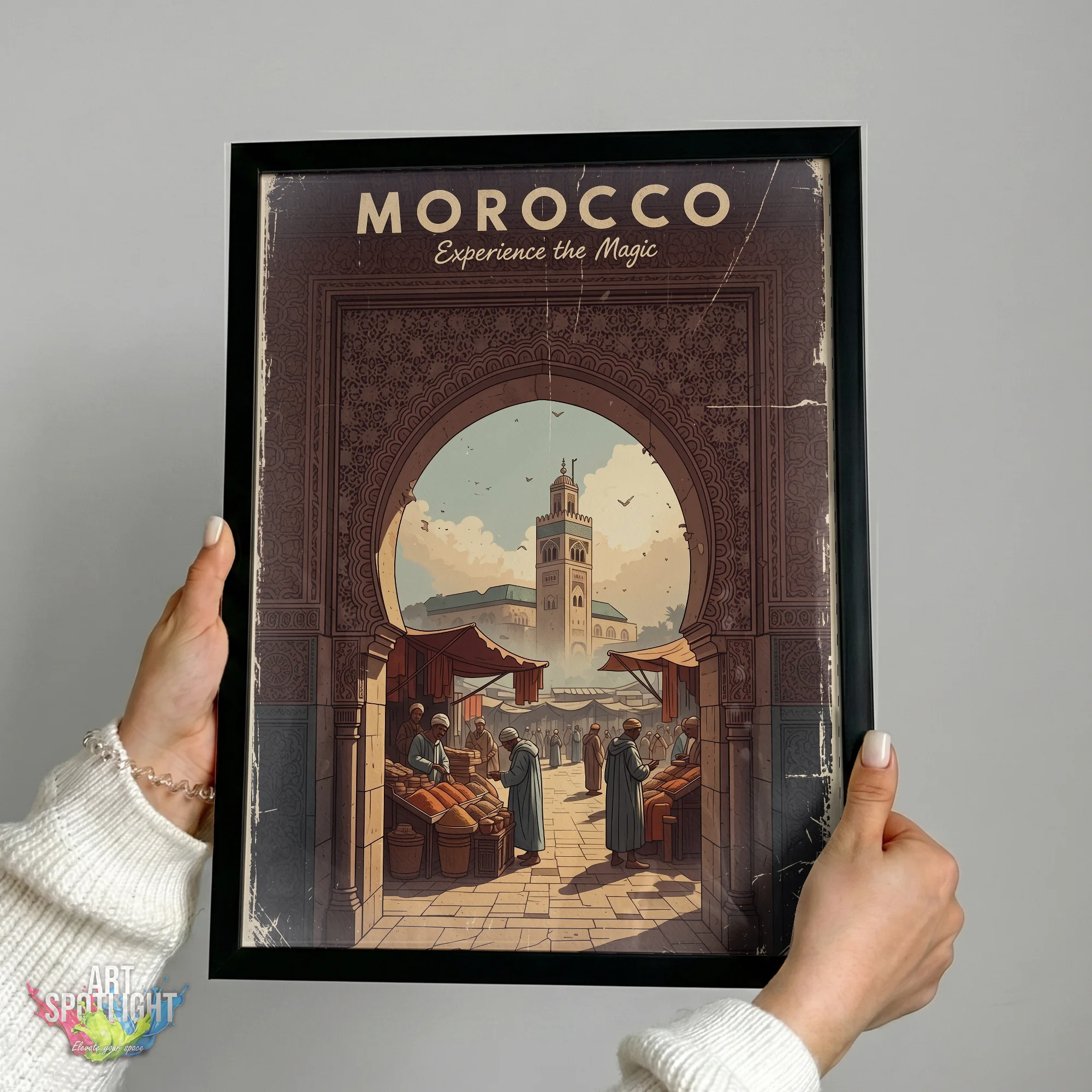 MOROCCAN MEDINA MARKET