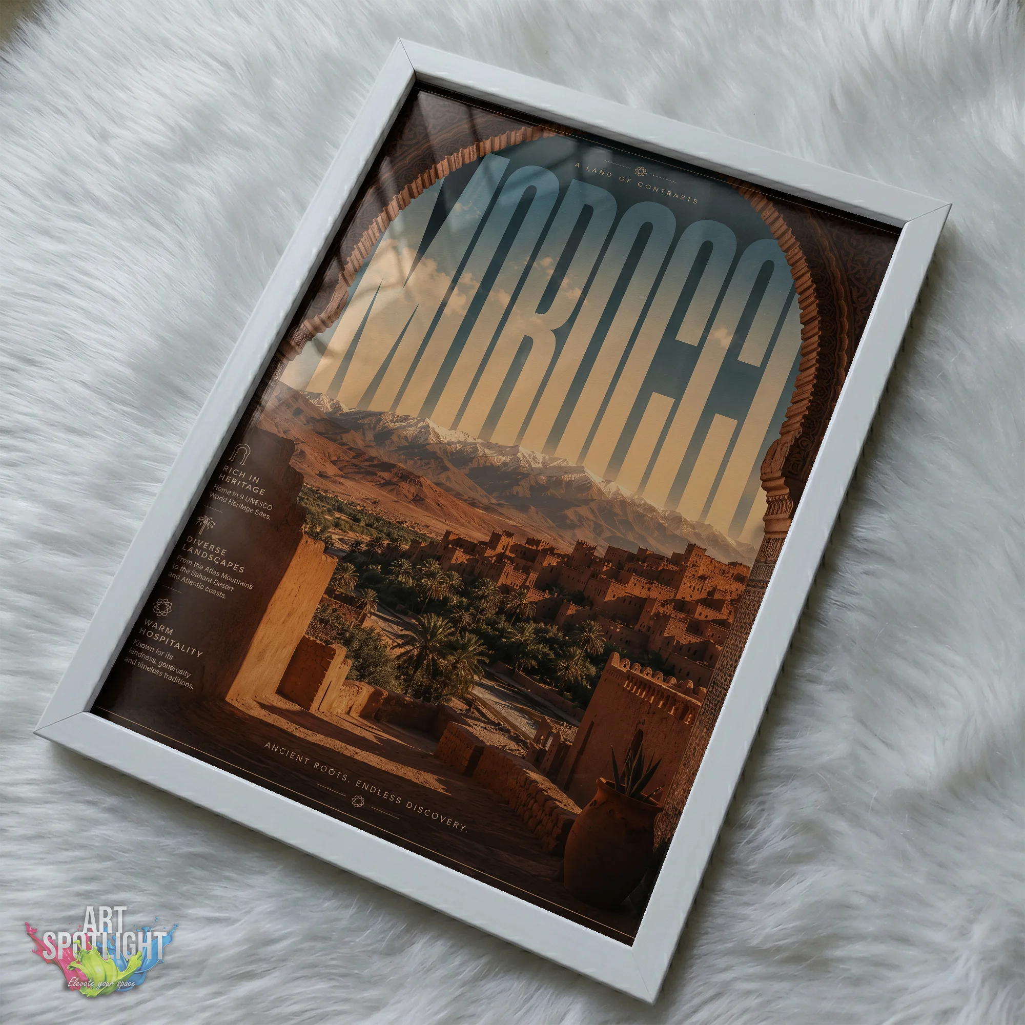 MOROCCO KASBAH LANDSCAPE
