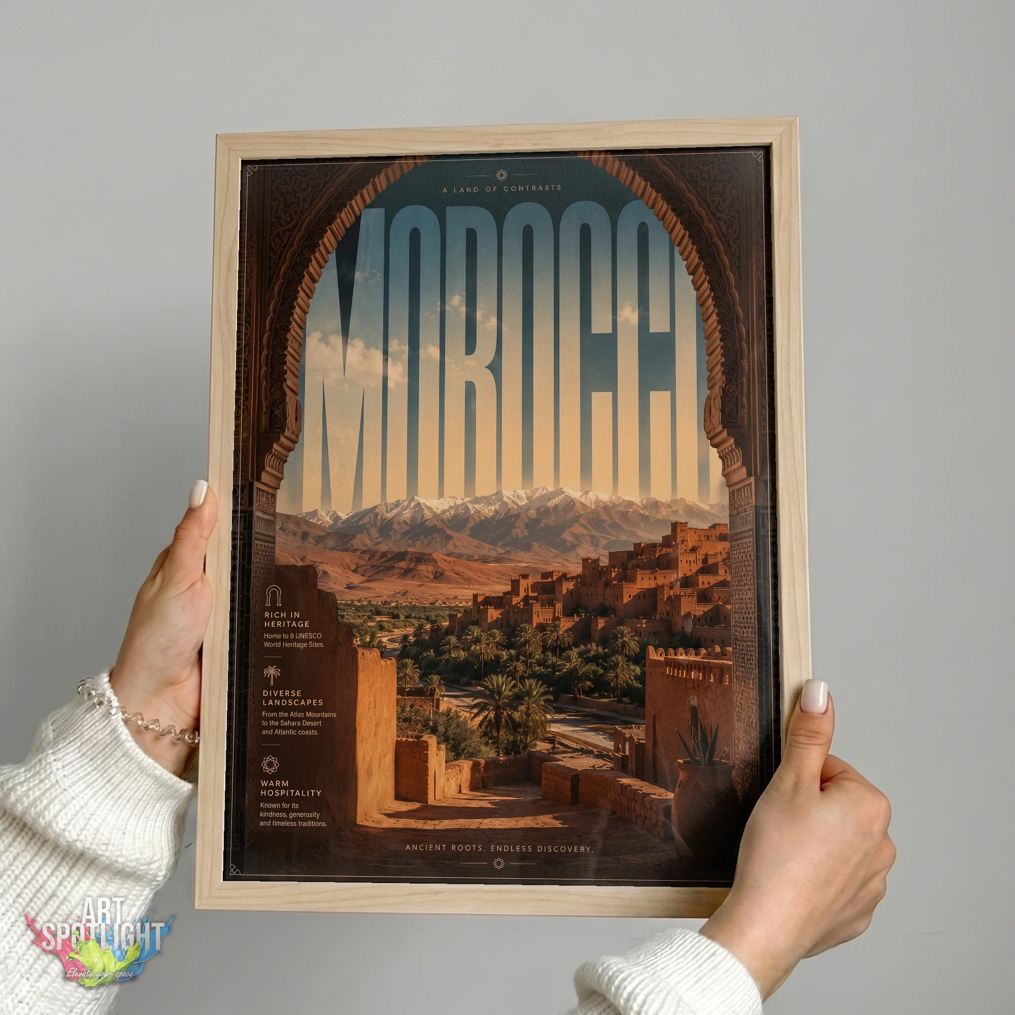 MOROCCO KASBAH LANDSCAPE