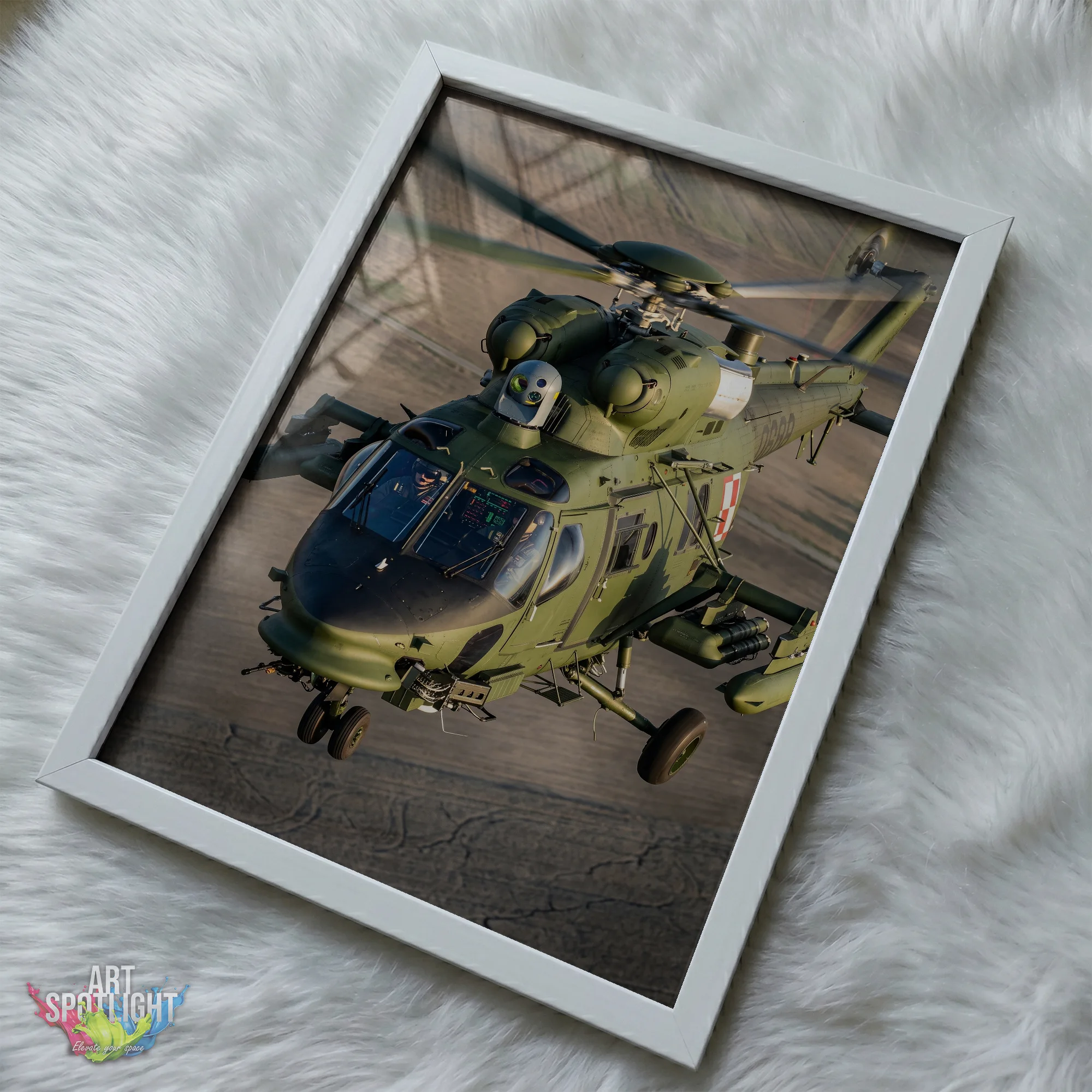 MILITARY RESCUE HELICOPTER