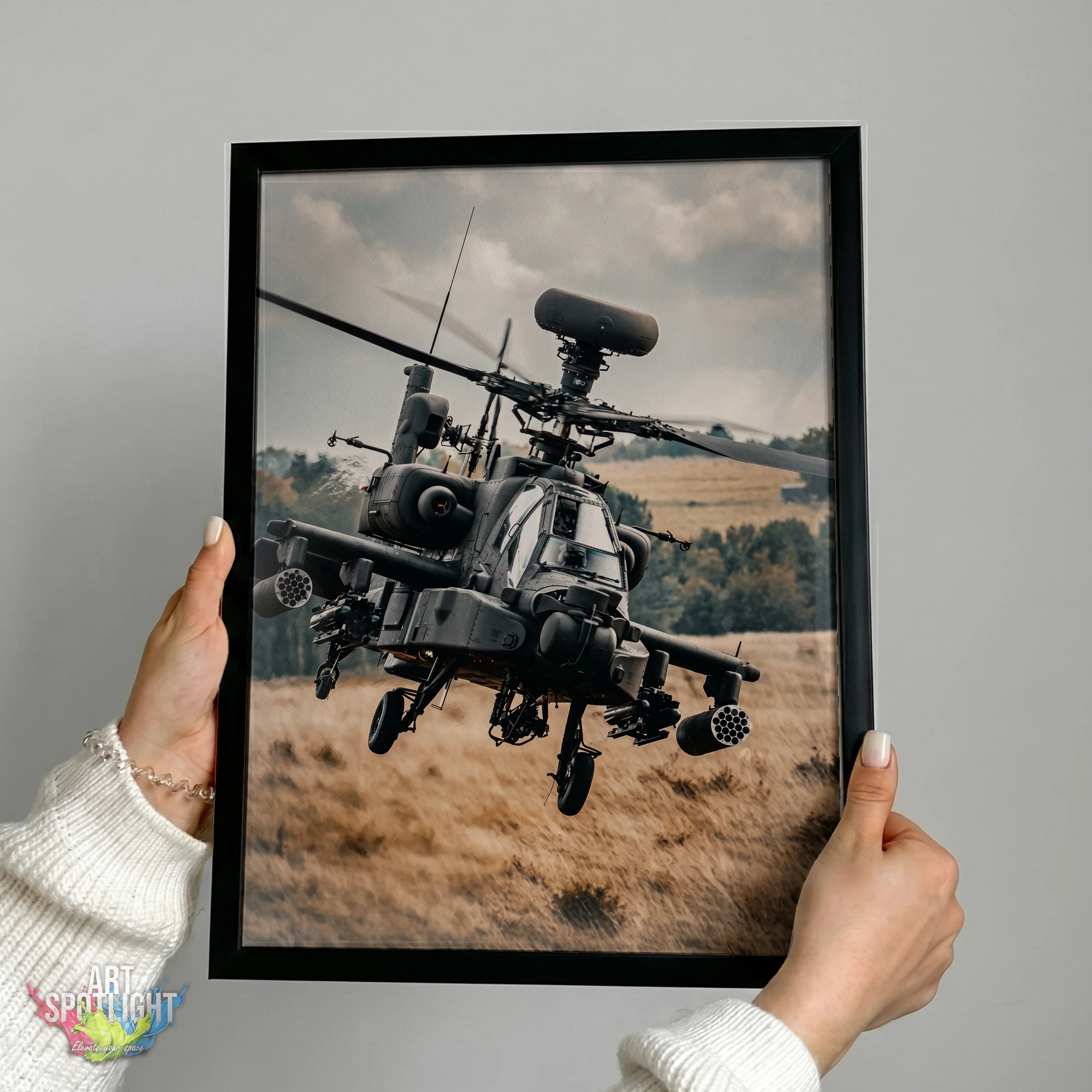 AH-64 APACHE LOW FLIGHT