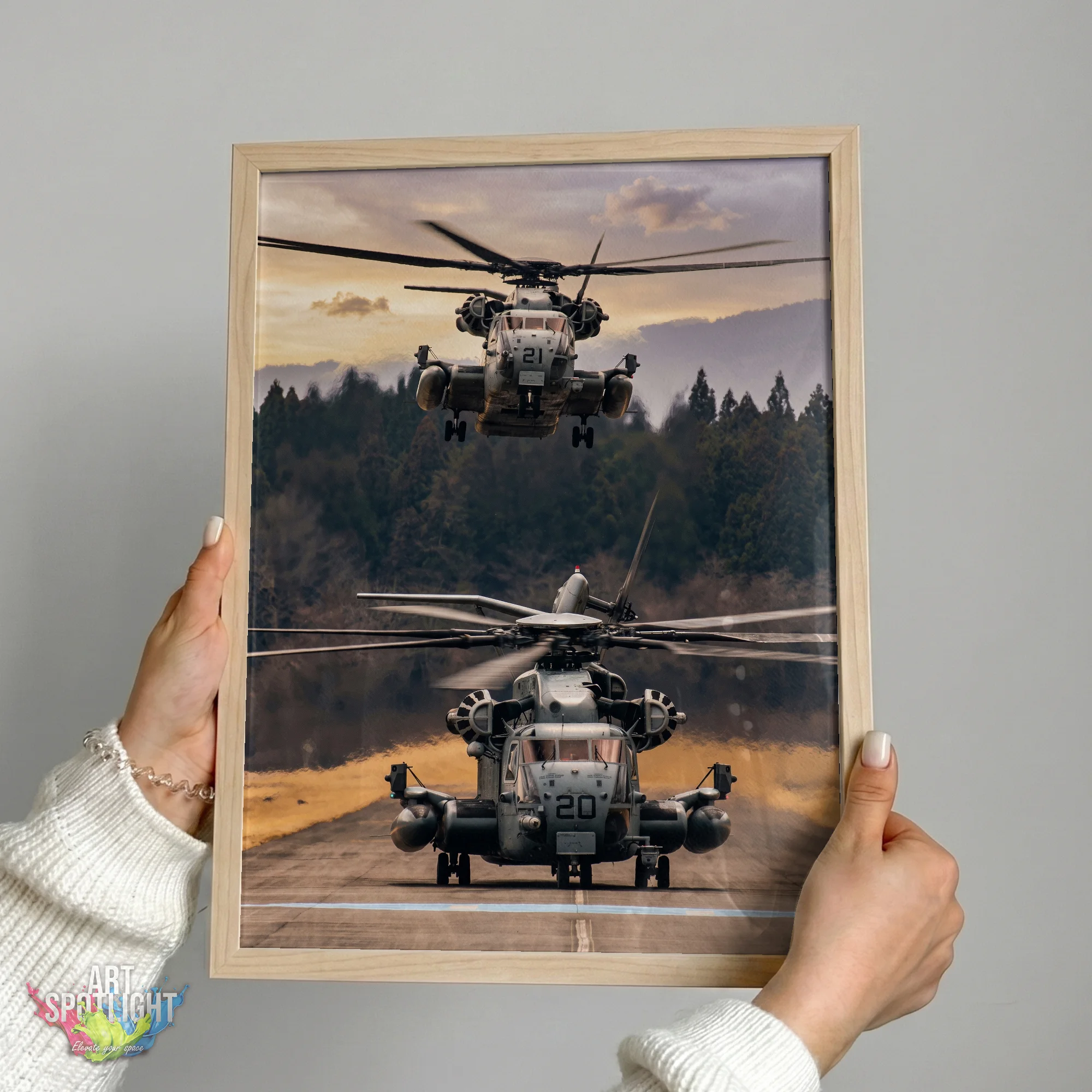 CH-53 HELICOPTERS