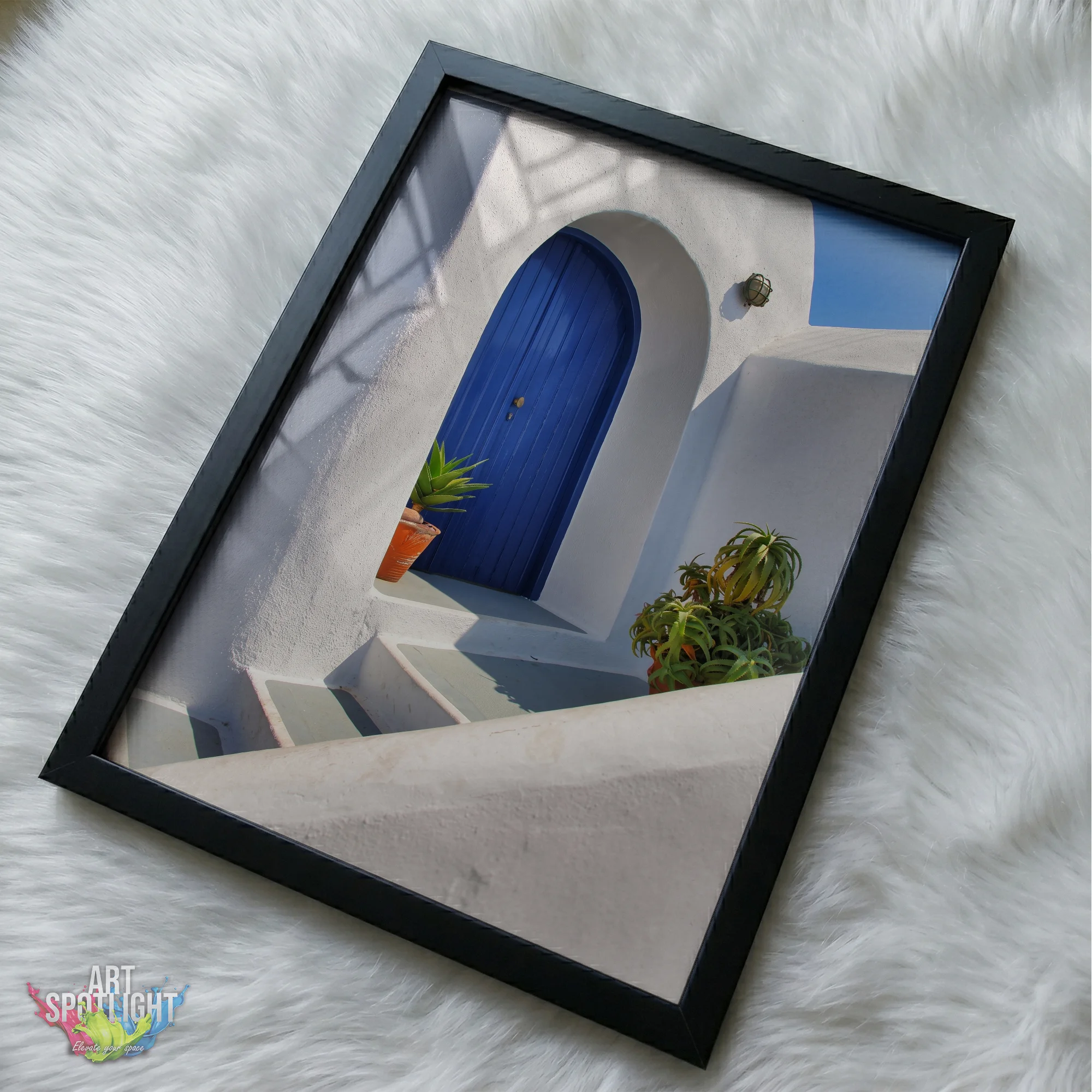 MEDITERRANEAN BLUE DOOR