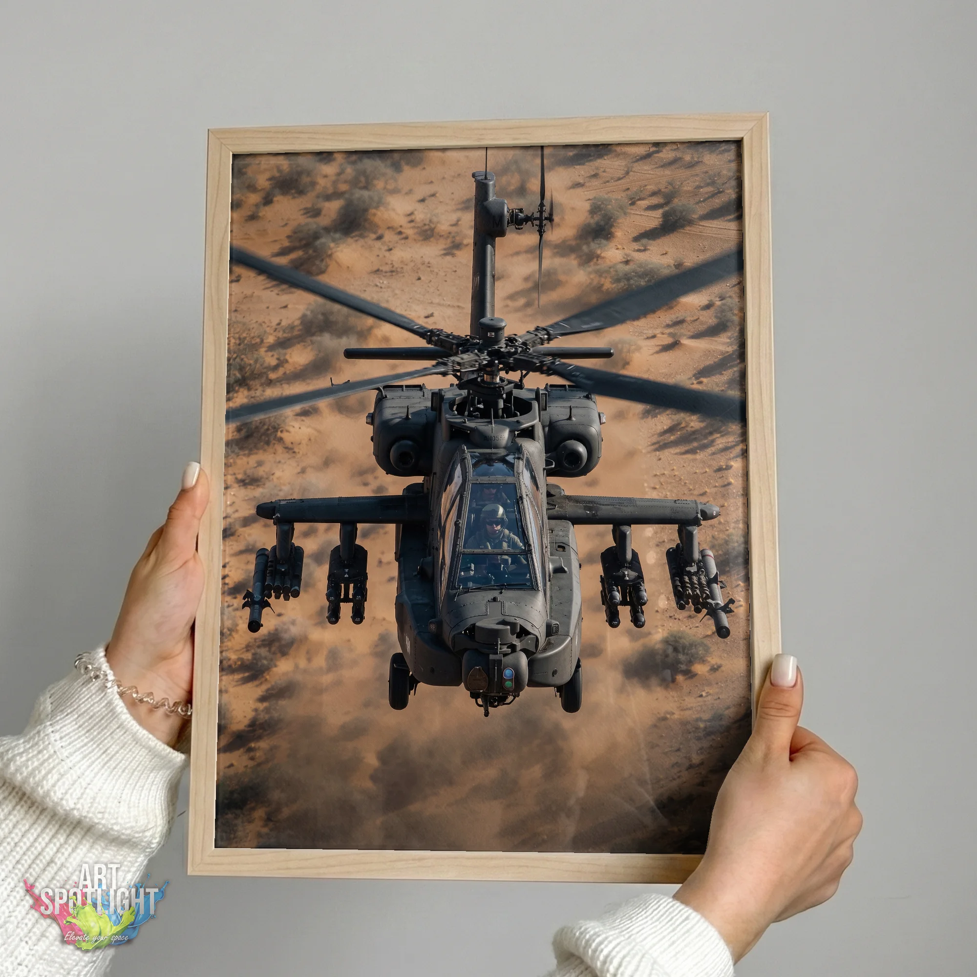 AH-64 APACHE DESERT FLIGHT