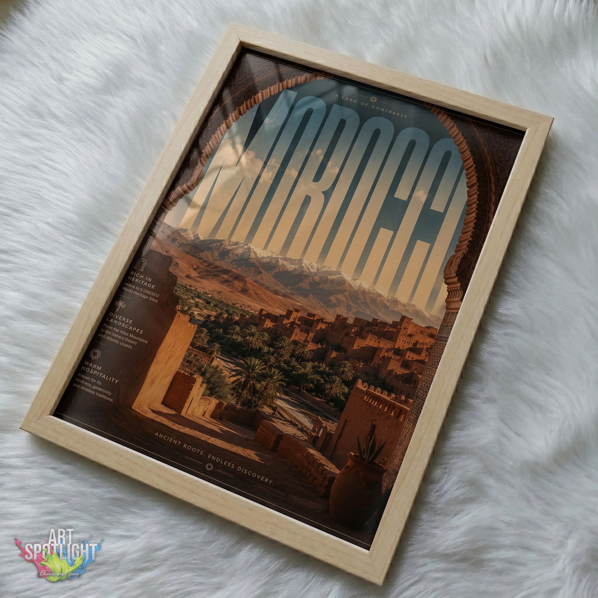 MOROCCO KASBAH LANDSCAPE