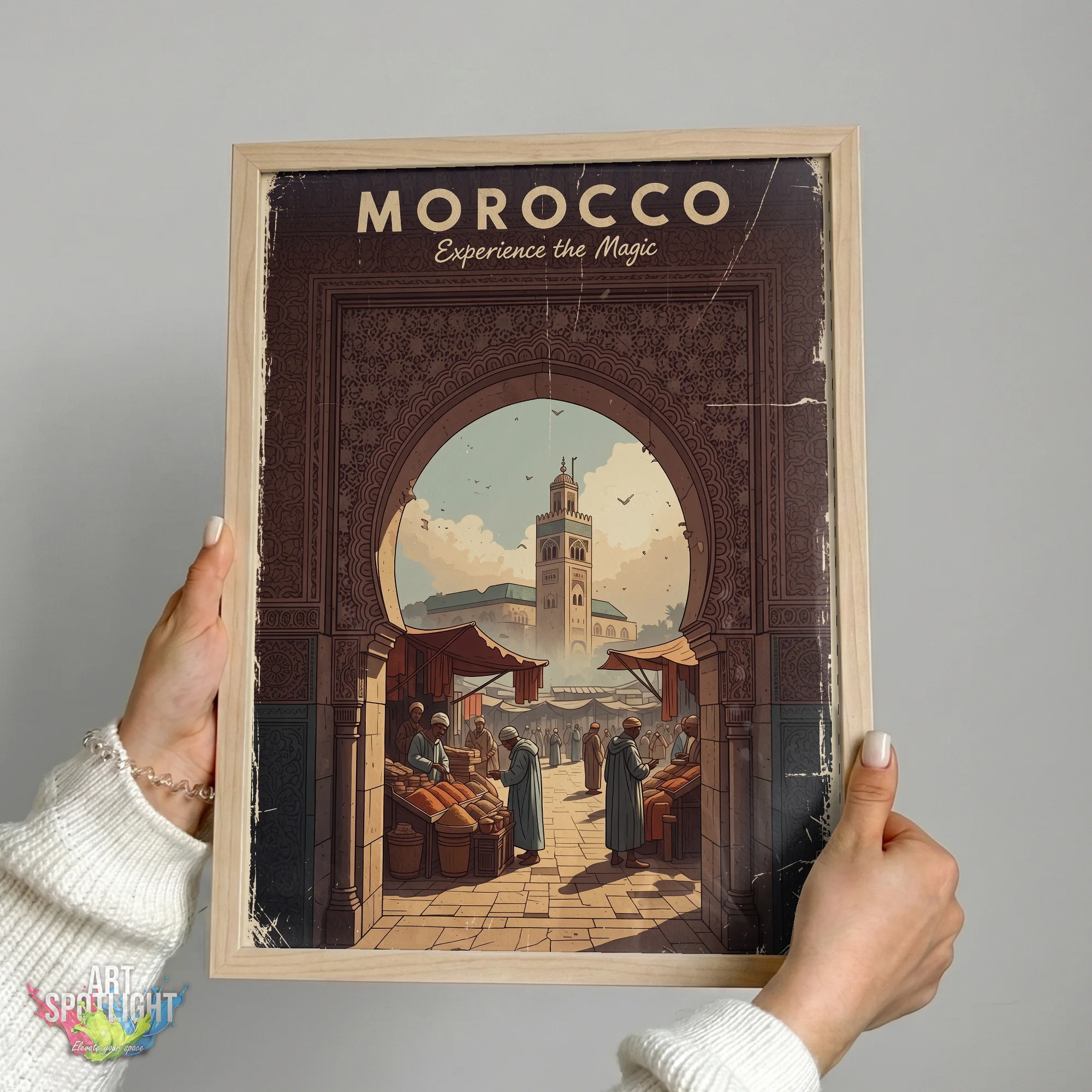 MOROCCAN MEDINA MARKET