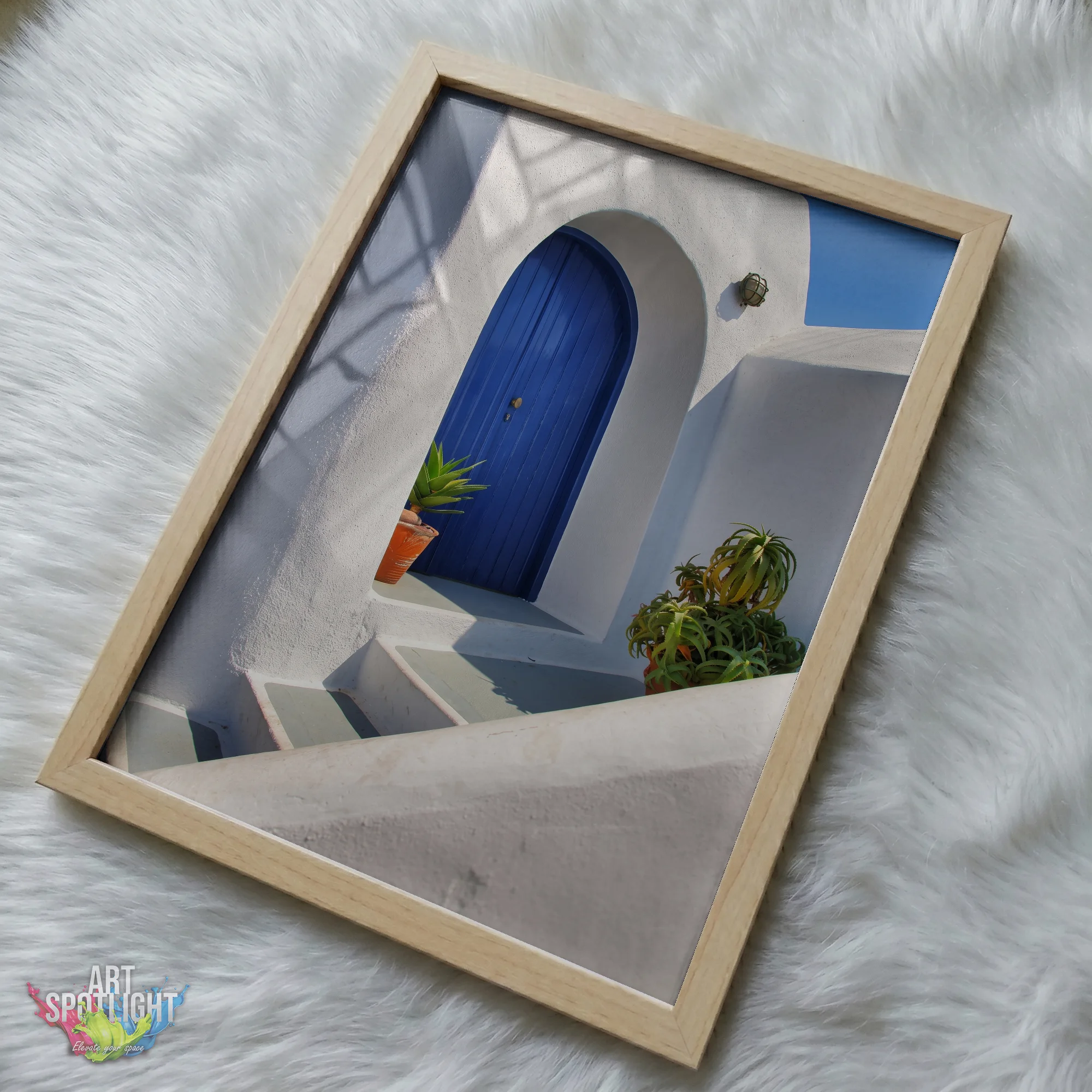 MEDITERRANEAN BLUE DOOR