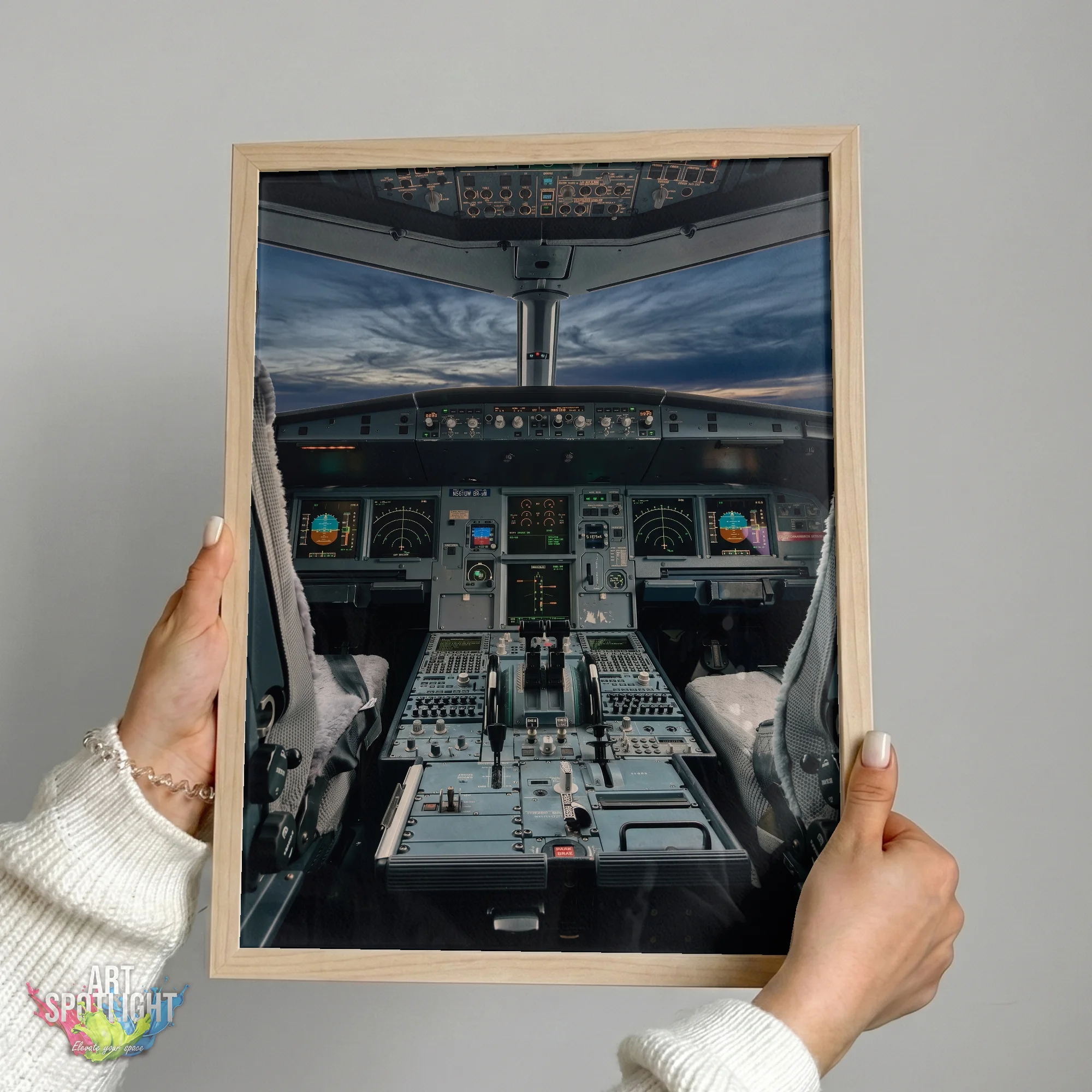 AIRBUS FLIGHT DECK
