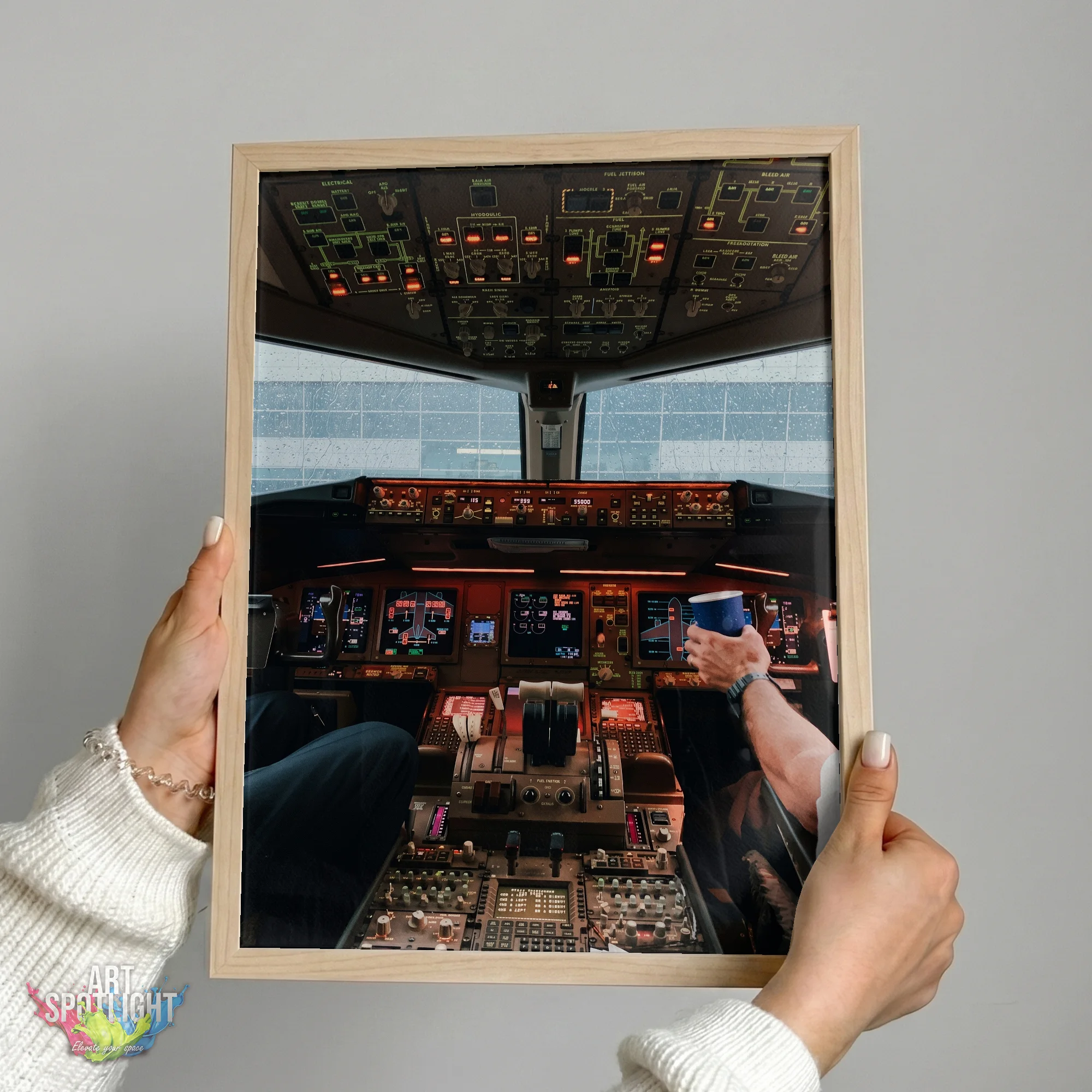 AIRLINER COCKPIT LIGHTS