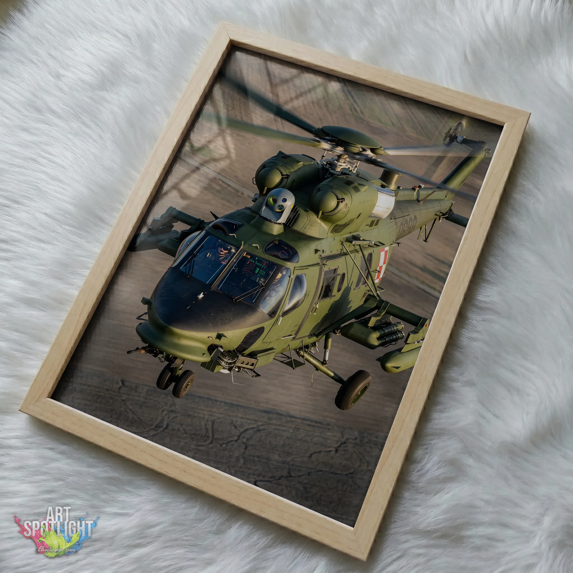 MILITARY RESCUE HELICOPTER