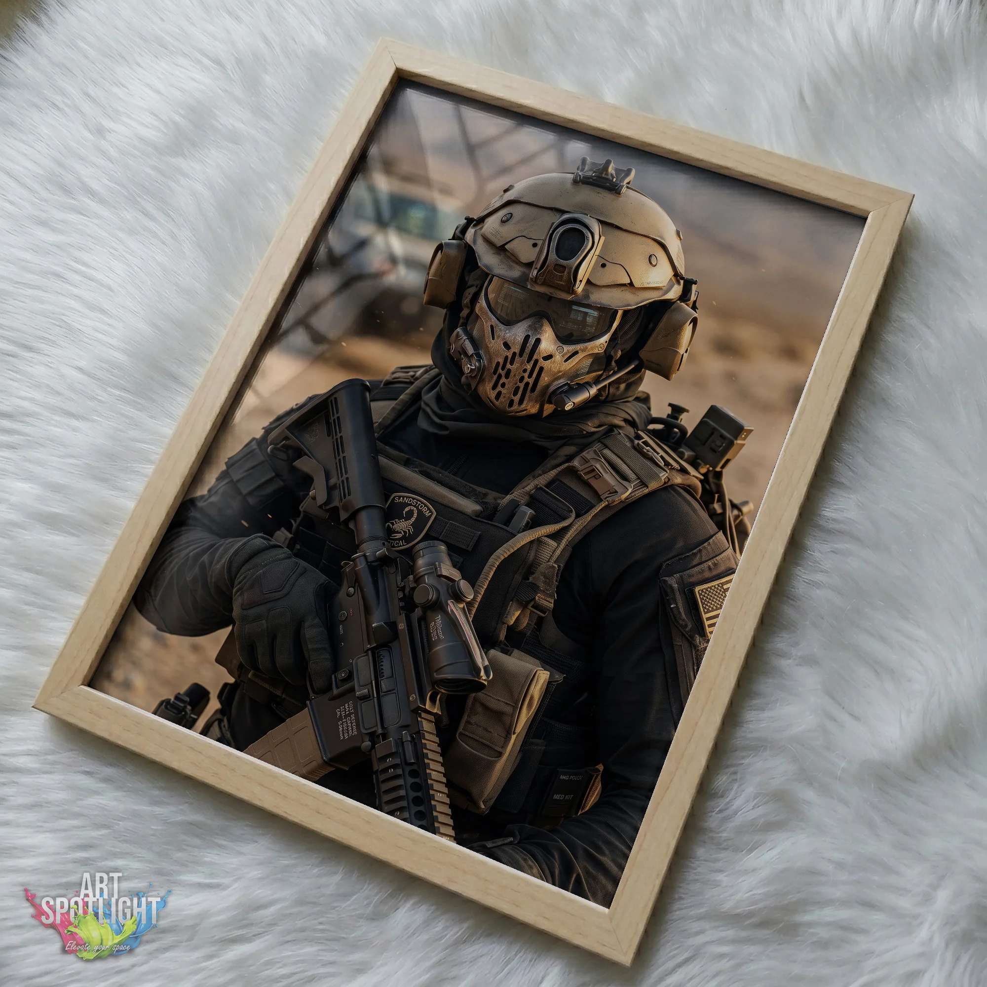 FUTURISTIC TACTICAL SOLDIER