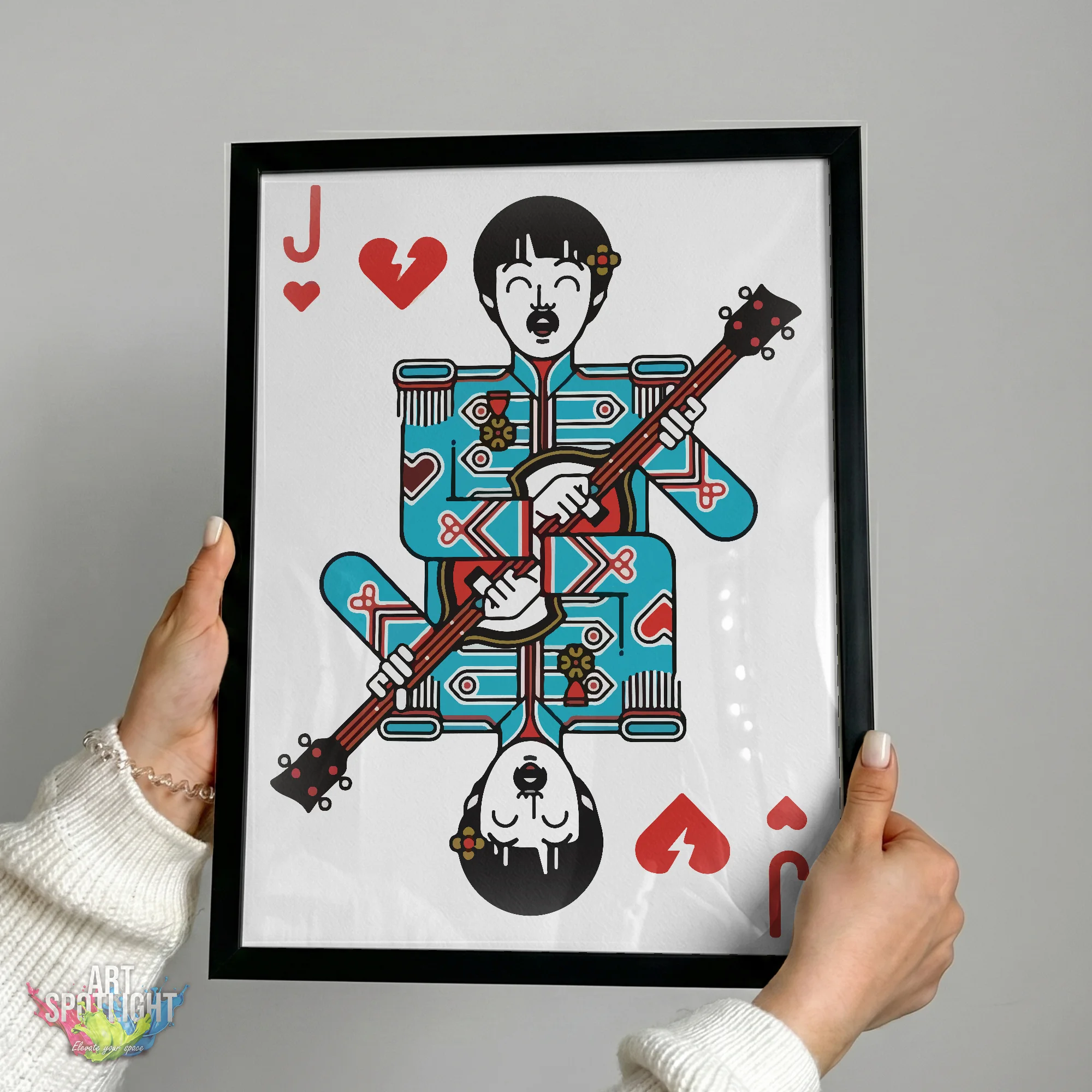 PAUL MCCARTNEY PLAYING CARD