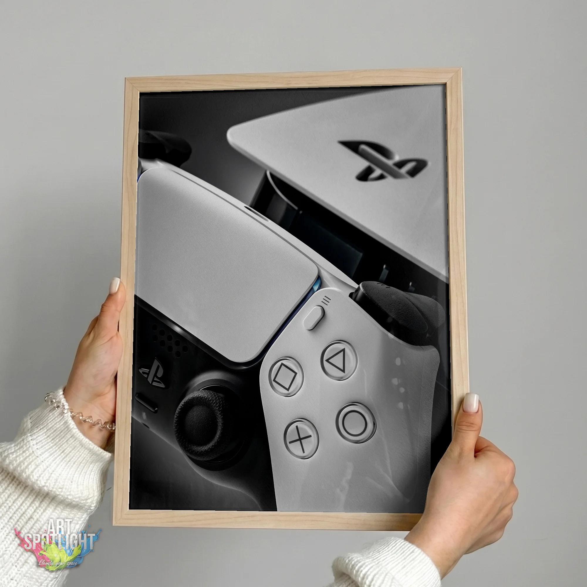 PS5 DUALSENSE CONTROLLER & PS5 CONSOLE