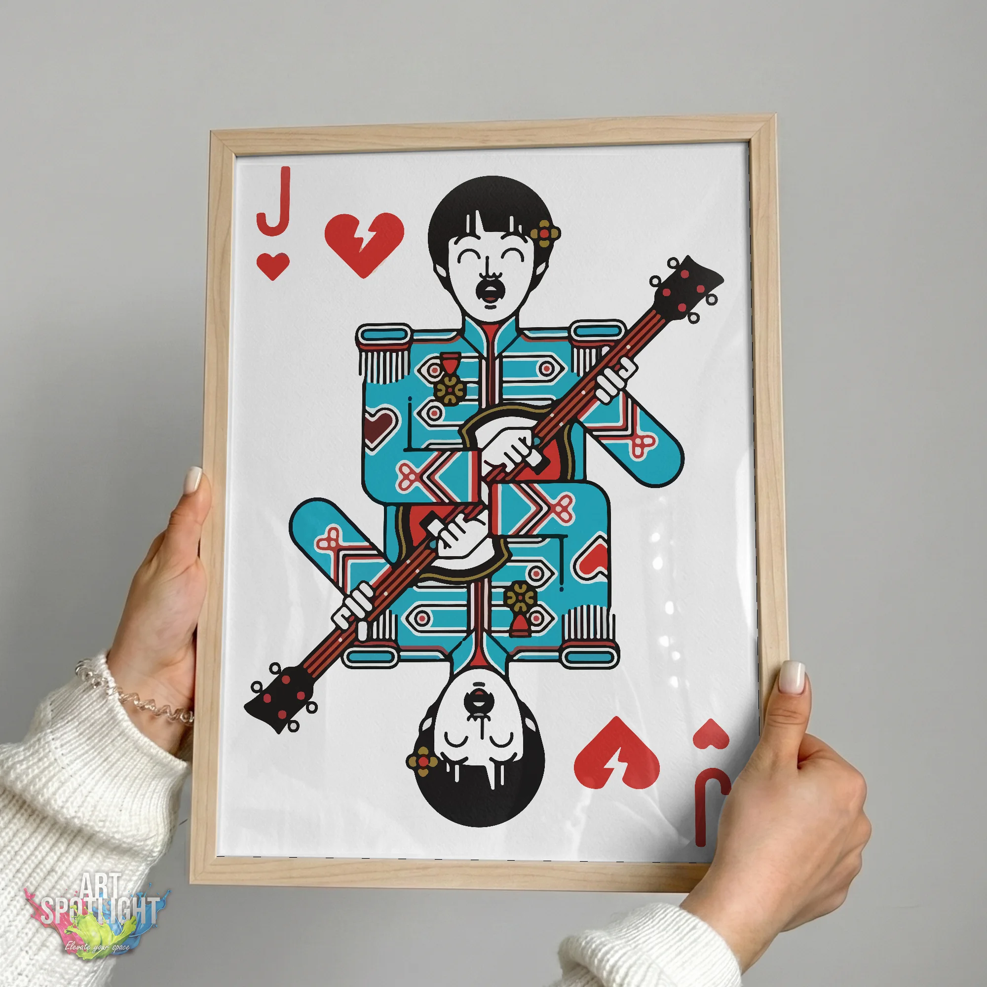 PAUL MCCARTNEY PLAYING CARD