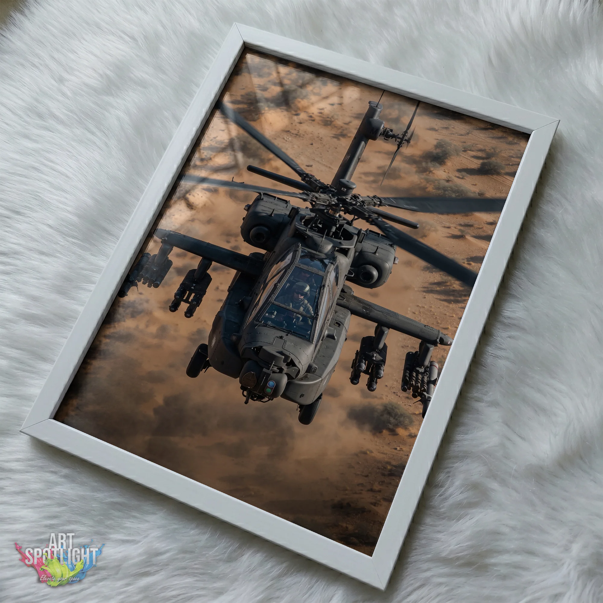 AH-64 APACHE DESERT FLIGHT