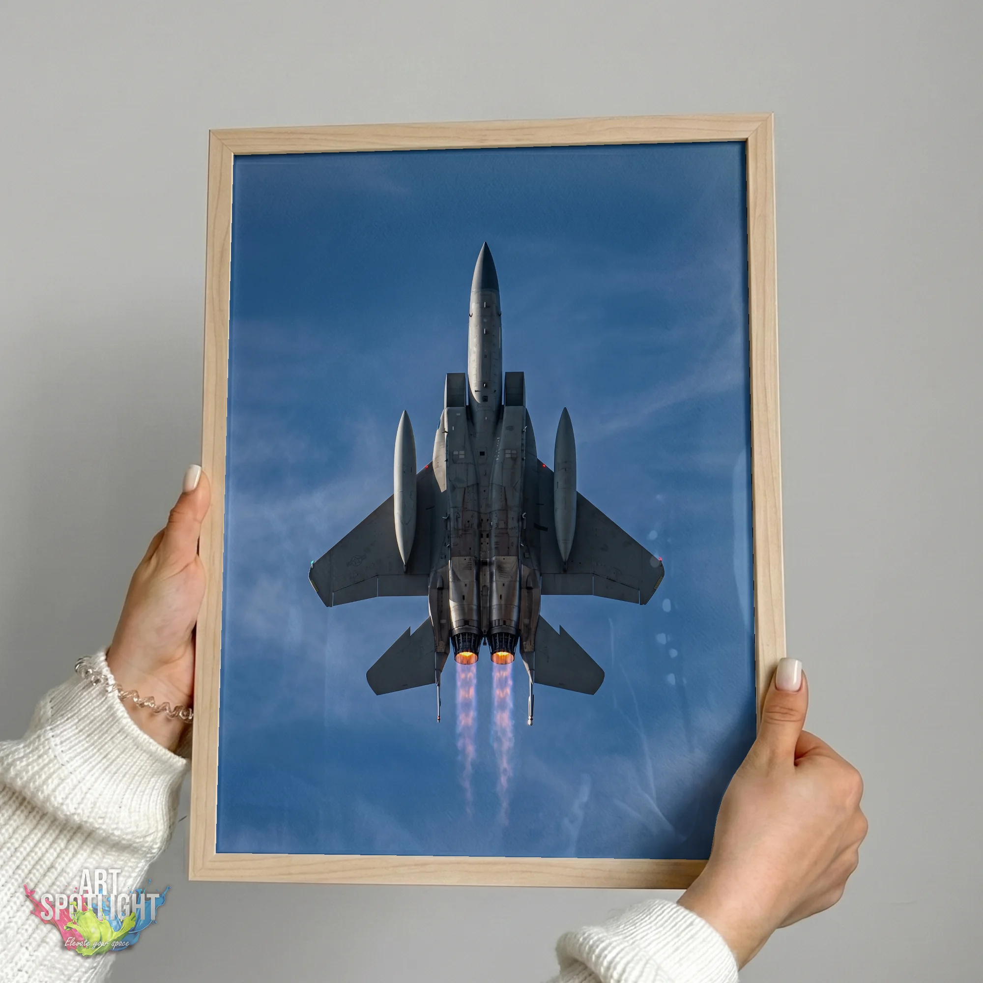F-15 EAGLE VERTICAL CLIMB