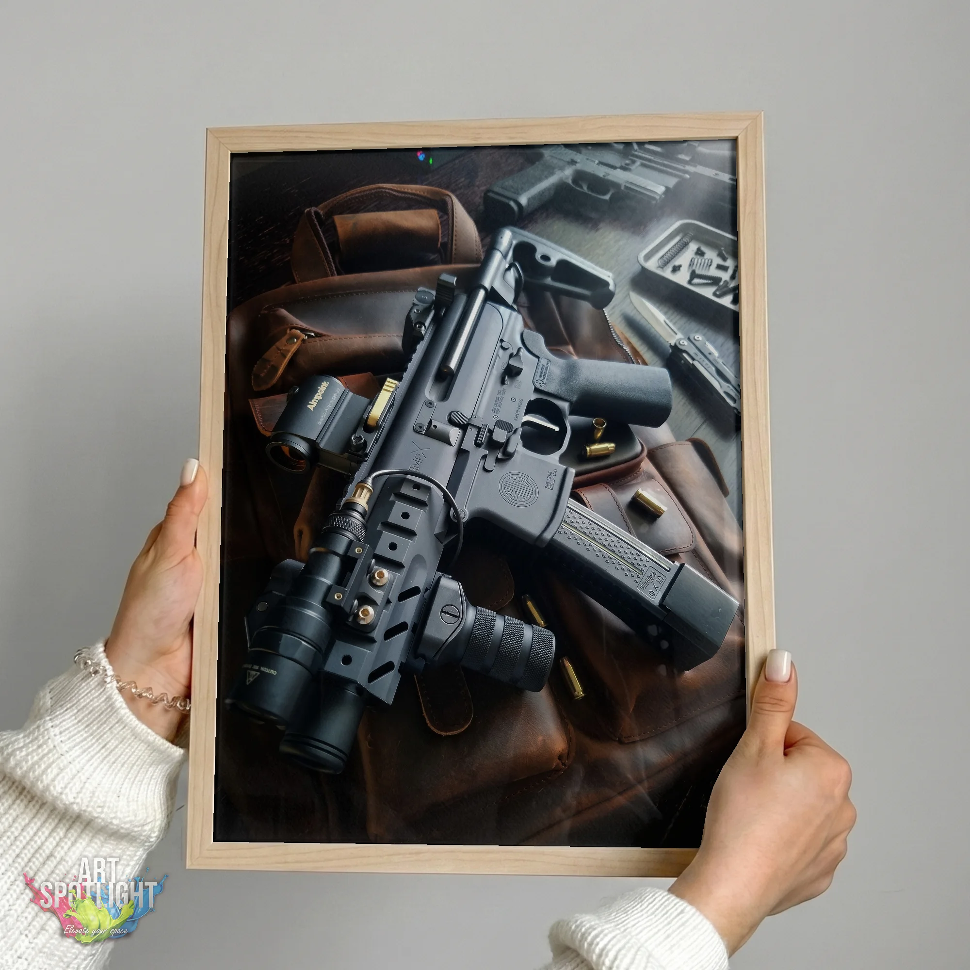 TACTICAL RIFLE CLOSE-UP