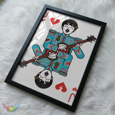 PAUL MCCARTNEY PLAYING CARD