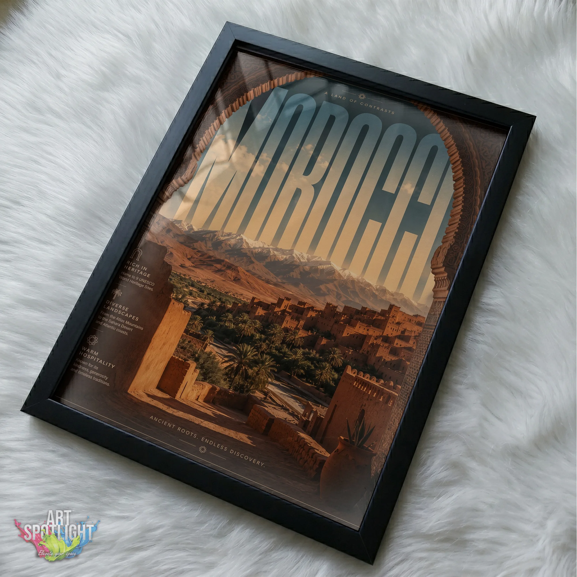 MOROCCO KASBAH LANDSCAPE