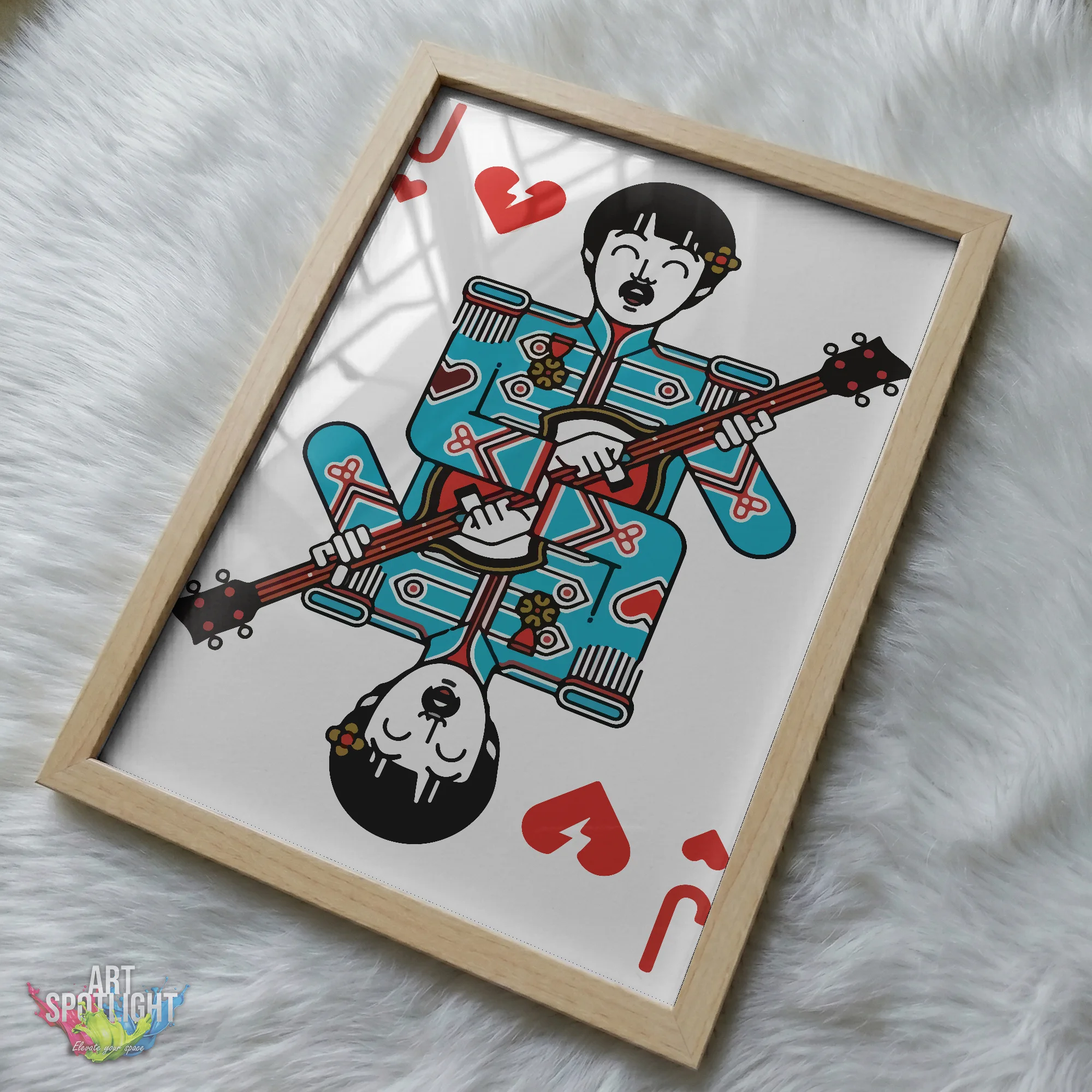 PAUL MCCARTNEY PLAYING CARD