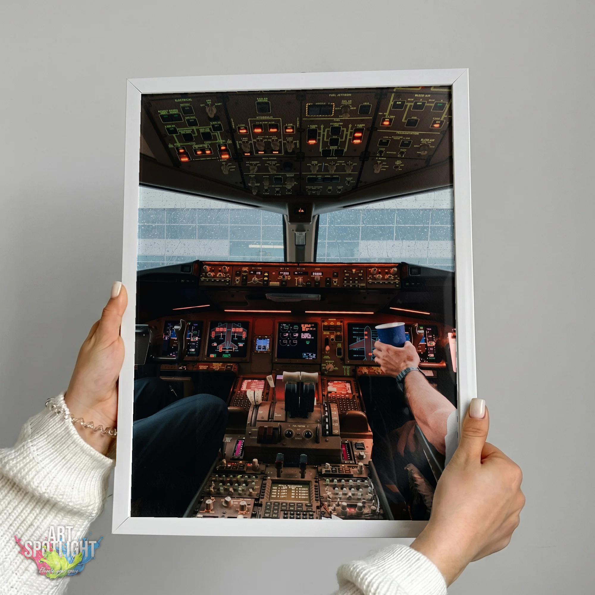AIRLINER COCKPIT LIGHTS