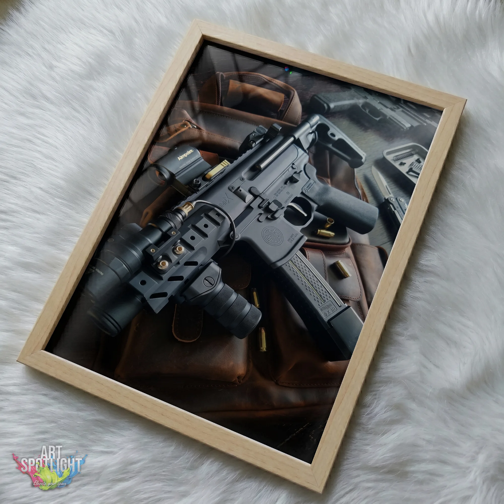 TACTICAL RIFLE CLOSE-UP