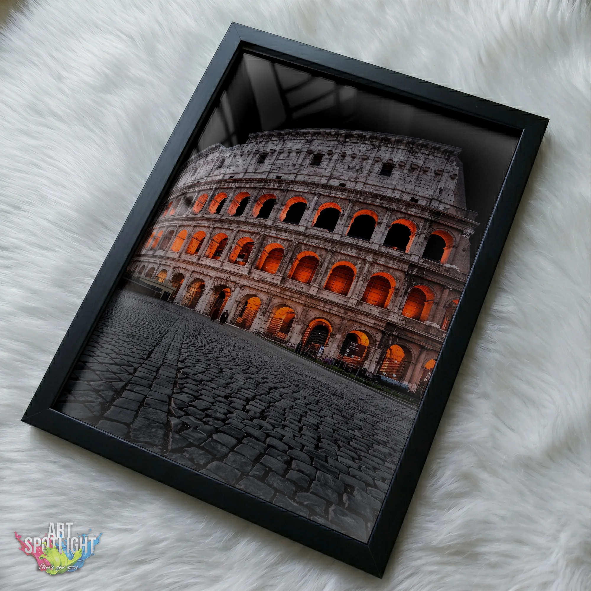 COLOSSEUM ROME AT NIGHT